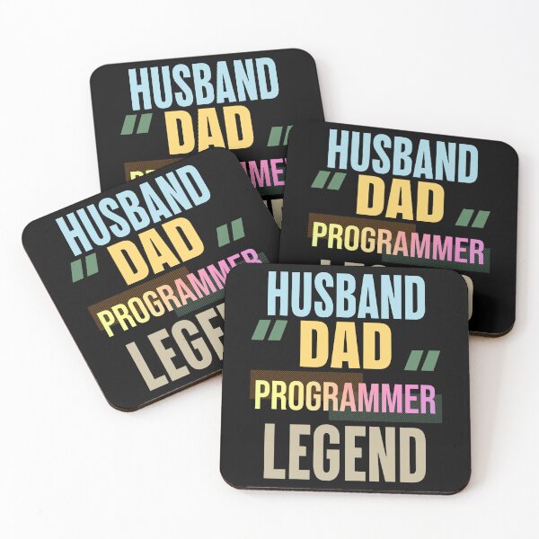 Item preview, Husband, Dad, Programmer, Legend - Coding & Computer Science designed and sold by ScienceCorner.