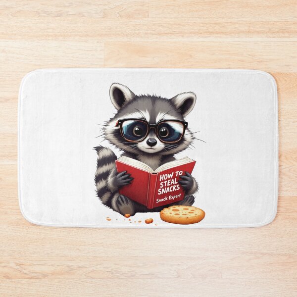 Item preview, How to Steal Snacks, Stacks Expert Raccoon designed and sold by SignumShop.