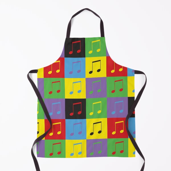 Item preview, Music Notes 8th Pop Art Pattern designed and sold by ValeriesGallery.