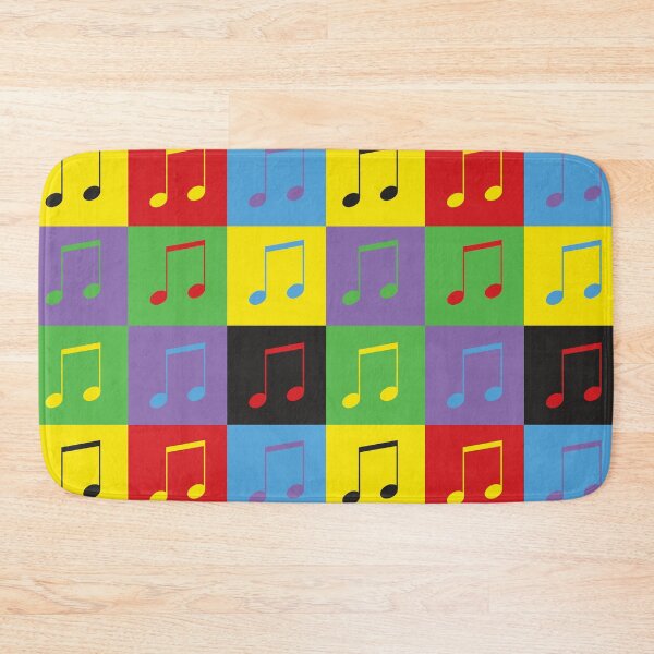 Item preview, Music Notes 8th Pop Art Pattern designed and sold by ValeriesGallery.