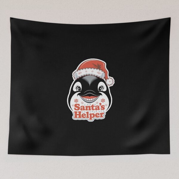 Item preview, Christmas Orca Killer Whale - Santa's Helper designed and sold by GRABAPSHOP.