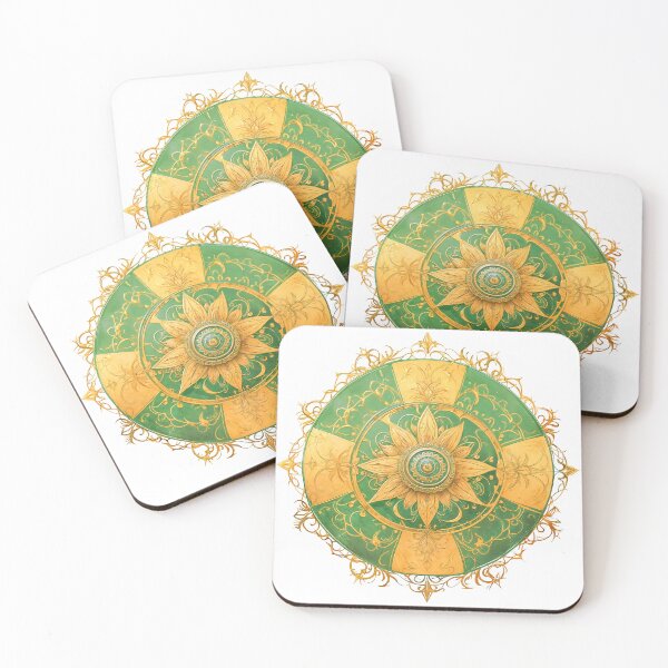 Item preview, Magic Sigil Mandala for Luck 4 designed and sold by Sigil-Sanctum.