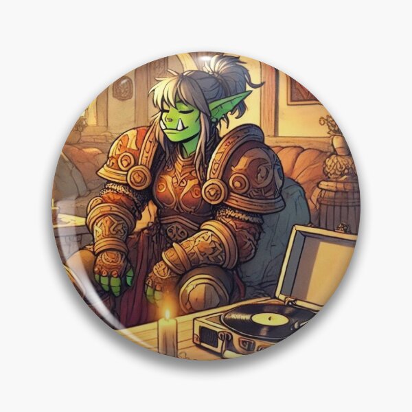 Item preview, Vinyl Tavern Break - Orc Adventurer designed and sold by Ghost-Hearts.