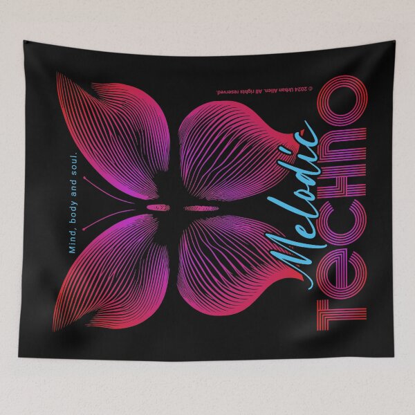 Item preview, Melodic Techno - Mind Body And Soul designed and sold by Urban-Alien.