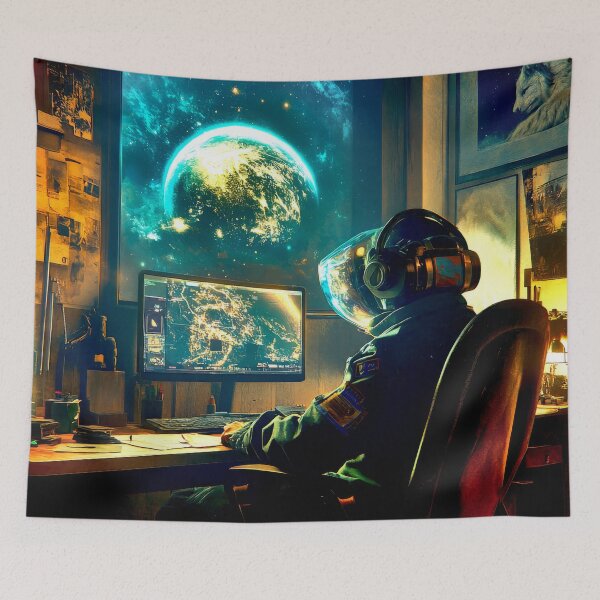 Item preview, Hacking A Planet designed and sold by Store With Cool Stuff.