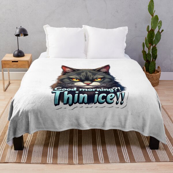 Item preview, Grumpy Cat's Morning Anthem: Thin Ice! designed and sold by ArtCreator2023.