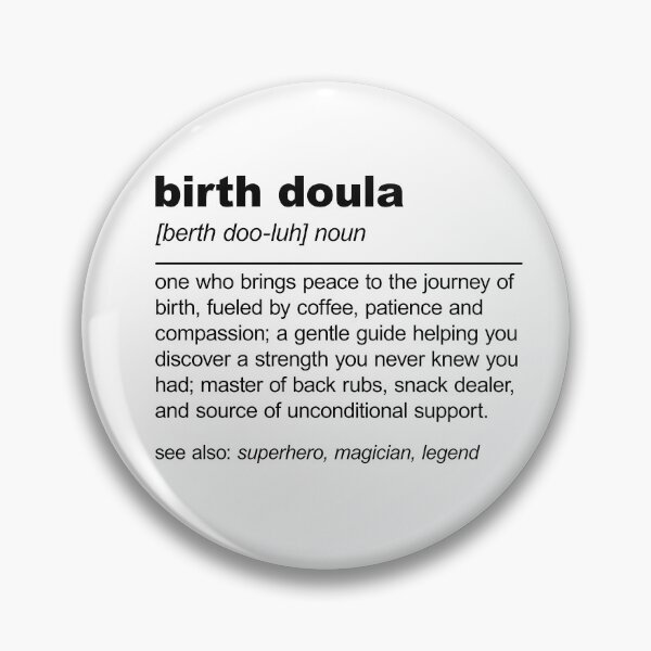 Artikelvorschau, Geburtsdoula Definition entworfen und verkauft von stylesip.