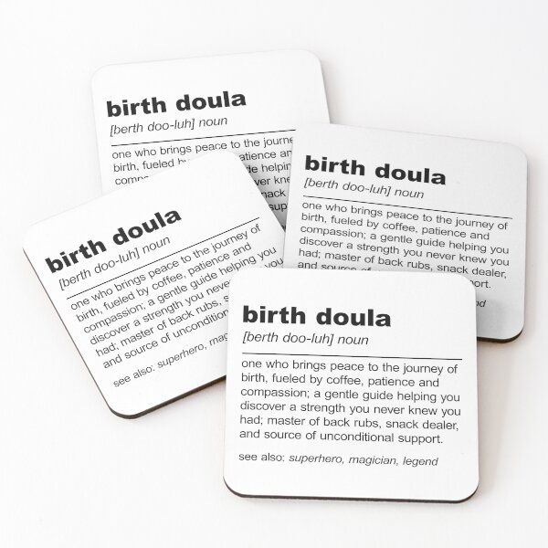 Item preview, Birth Doula Definition designed and sold by stylesip.