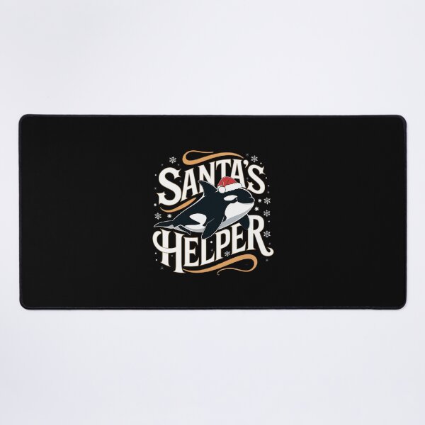 Item preview, Christmas Orca Killer Whale - Santa's Helper designed and sold by GRABAPSHOP.