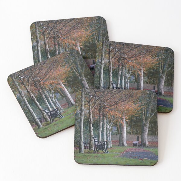 Item preview, Benches in a park designed and sold by Leighton Collins.