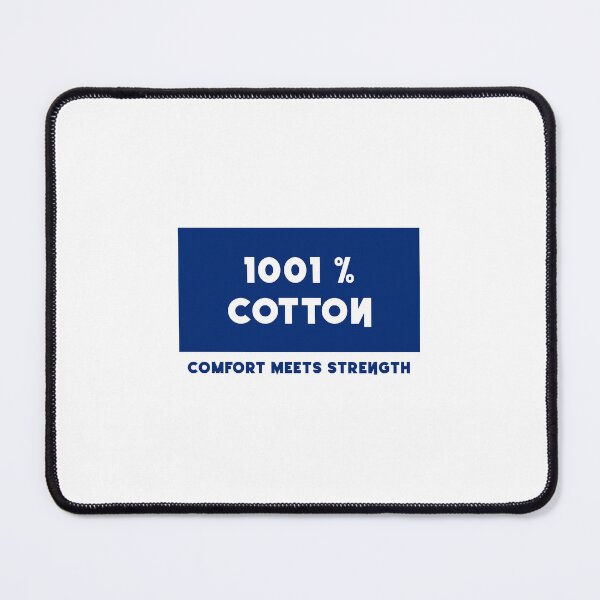 Item preview, 1001% COTTON: Woven Into Your Personality, Unique designed and sold by villacreativa.