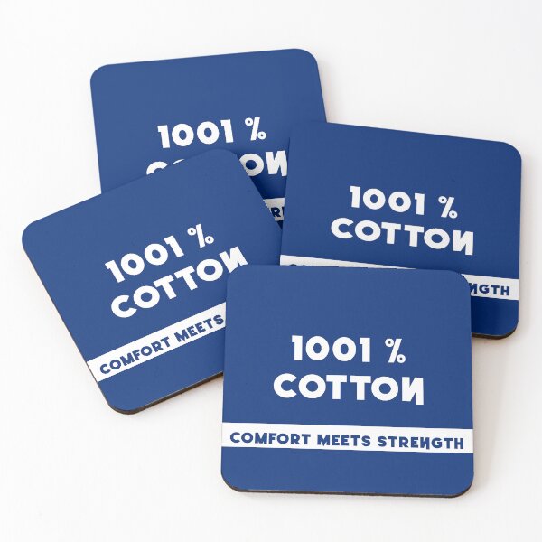 Item preview, 1001% COTTON: Woven Into Your Personality, Unique designed and sold by villacreativa.