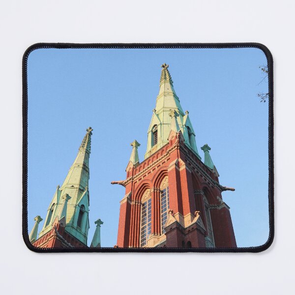 Item preview, Towers of St. John's Church in Helsinki Finland designed and sold by cnvlphotography.