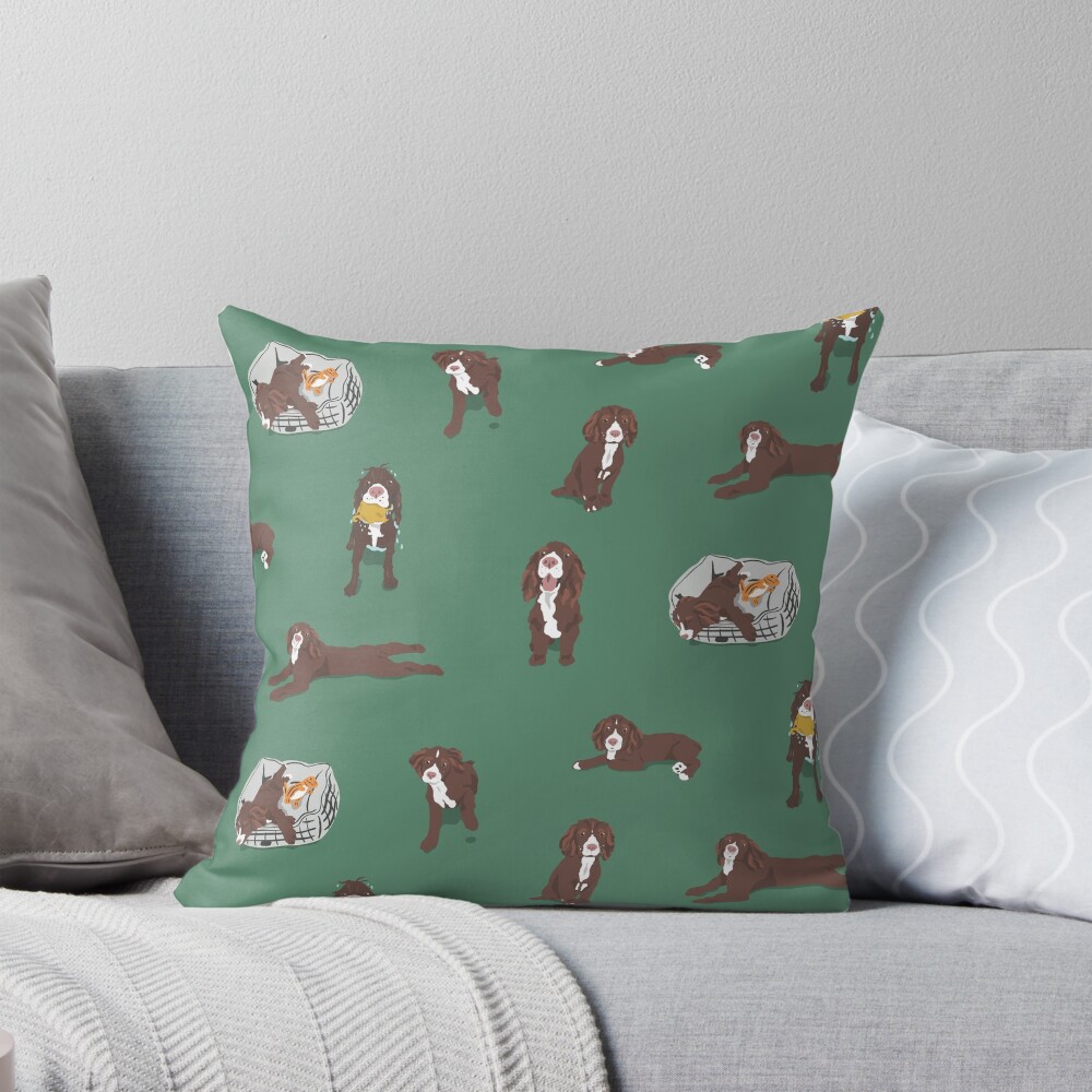 Item preview, Throw Pillow designed and sold by Tilly-Scribbles.