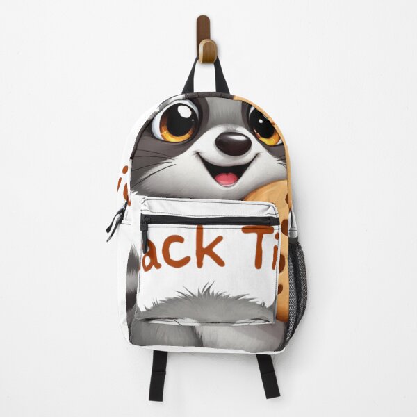 Item preview, Cute Anime Raccoon Snack Time Designe designed and sold by SignumShop.