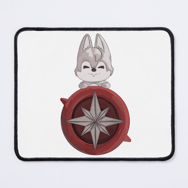 Item preview, Wolfchan on the compass designed and sold by NahyArt.
