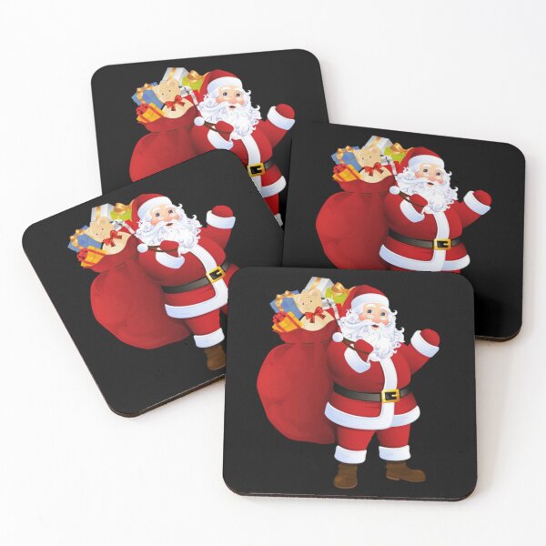 Item preview, Santa with a bag full of presents designed and sold by Mara's designs.