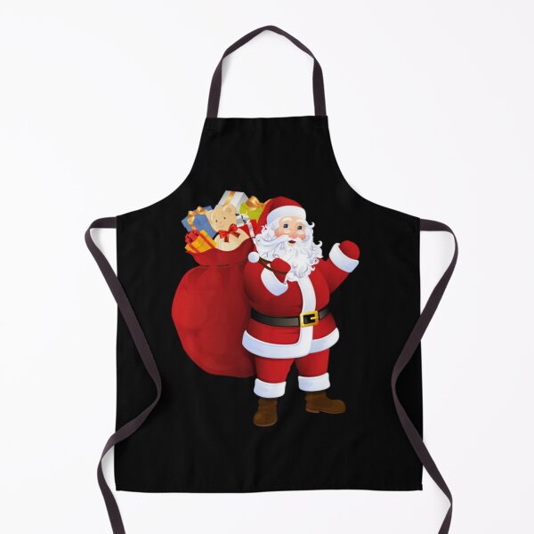 Item preview, Santa with a bag full of presents designed and sold by Mara's designs.
