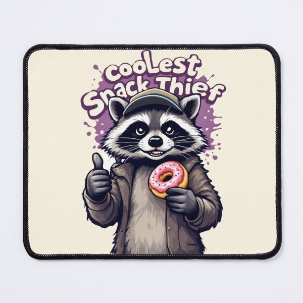 Item preview, Coolest Snack Thief Raccoon designed and sold by SignumShop.