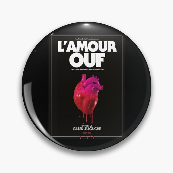 Item preview, L'amour ouf by Gilles Lellouche poster designed and sold by elinaps.