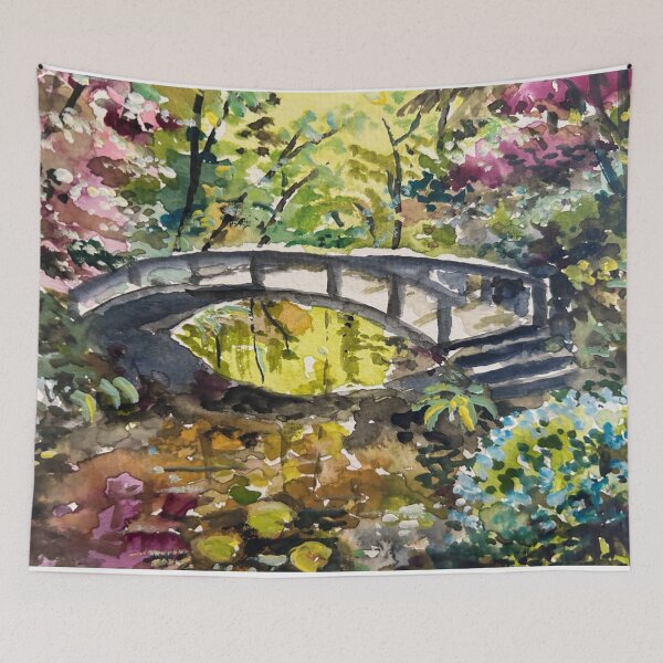 Item preview, Garden Bridge designed and sold by TheArtCave.
