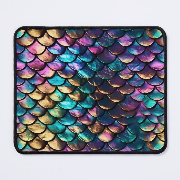 Item preview, Vibrant Magical Mermaid Scales designed and sold by PrintSplurge.