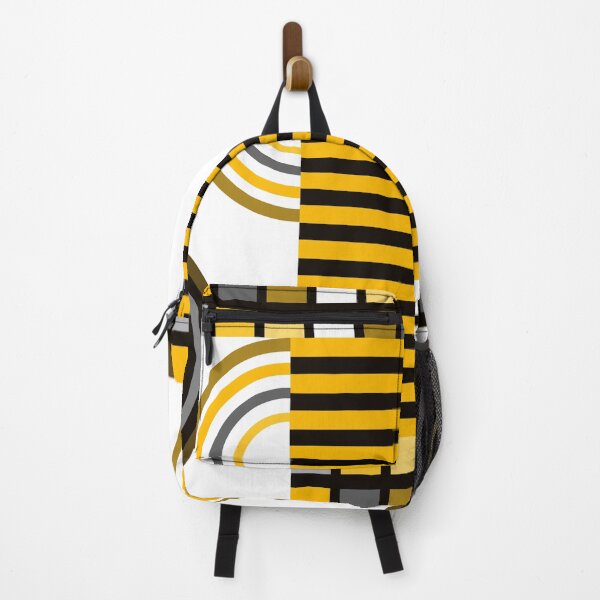 Item preview, Mustard, Gray, And White Retro Bauhaus Geometric Designs designed and sold by DEC02.