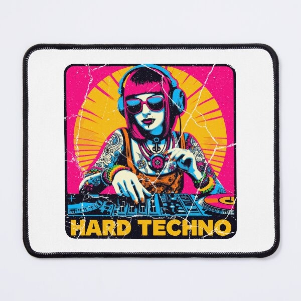 Item preview, Hard Techno Underground DJ designed and sold by Urban-Alien.