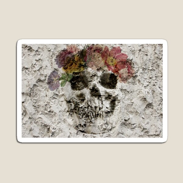 Skull Bouquet Magnet