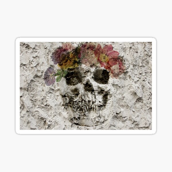 Skull Bouquet Sticker