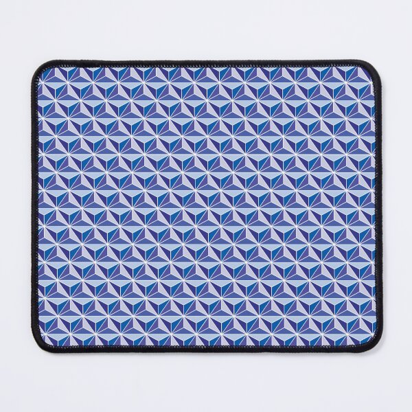 Item preview, Blue and Purple Geodesic Pattern designed and sold by OakeArt.