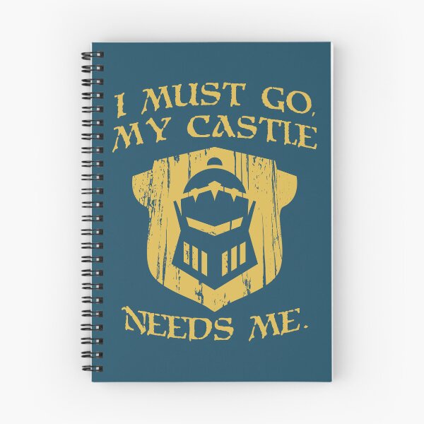 Item preview, I Must Go My Castle Needs Me Funny Knight  designed and sold by Plant On Demand.