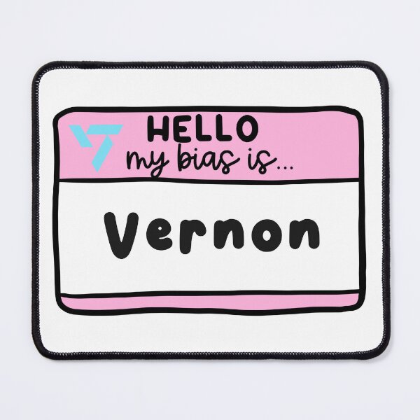 Item preview, Hello, my bias is… Vernon designed and sold by natashacole.
