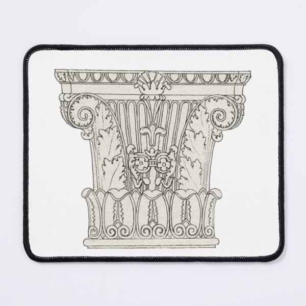 Item preview, Corinthian Capital, Architecture Drawing, Ancient Architecture #2 designed and sold by HawthorneFlame.