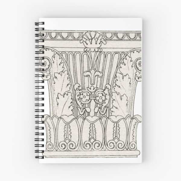 Item preview, Corinthian Capital, Architecture Drawing, Ancient Architecture #2 designed and sold by HawthorneFlame.