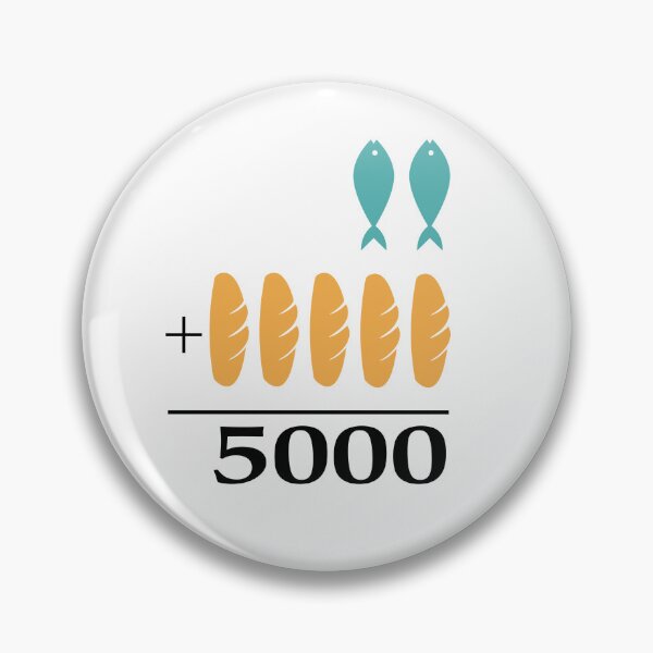 Item preview, Jesus Feeds 5000 - Two Fish and Five Loaves Miracle designed and sold by Karmita88.