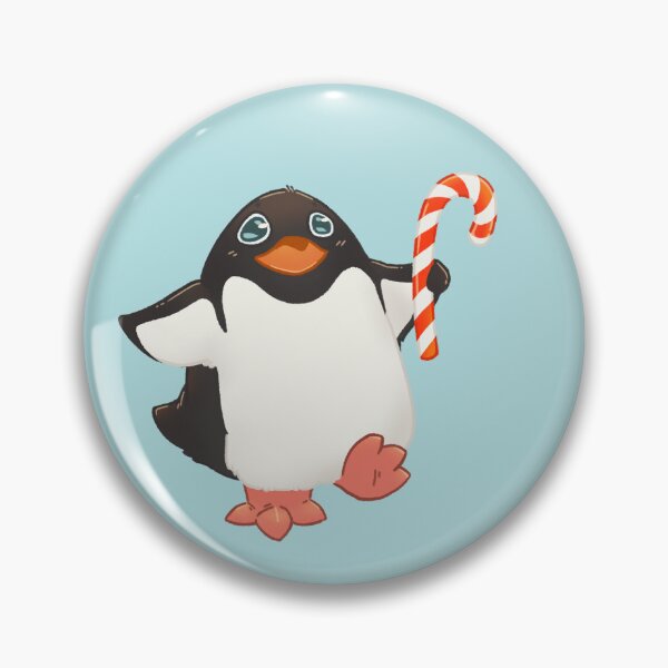 Item preview, Penguin with Candy Cane designed and sold by Vispellio.