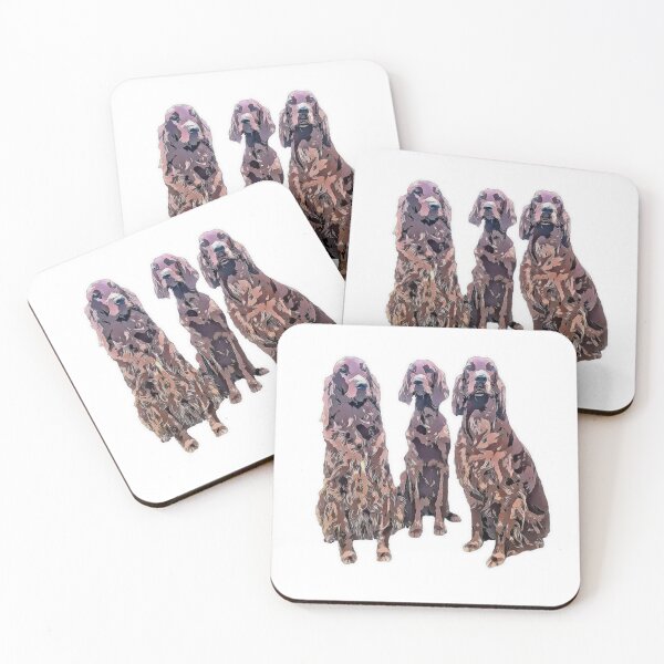 Item preview, Cartoonified Irish Setter Dog Design  designed and sold by PunkyCat.