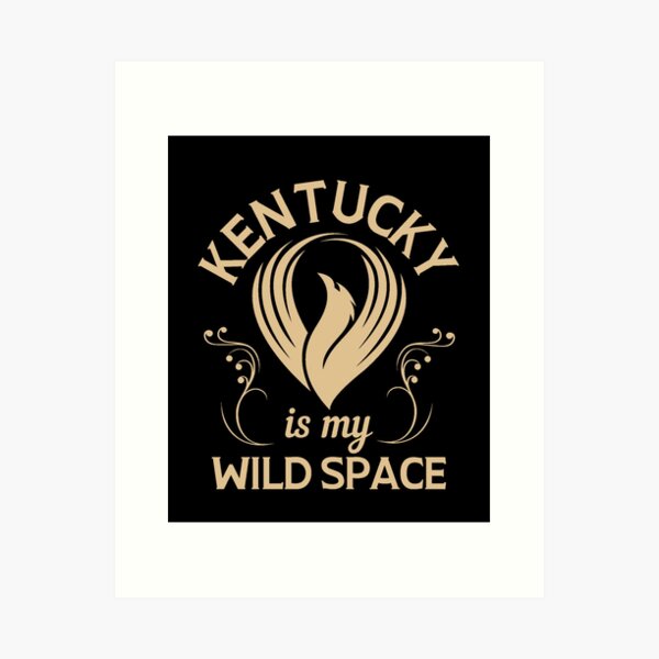 Item preview, Vintage-Style Kentucky is My Wild Space (Tan)  designed and sold by WesternLocales.