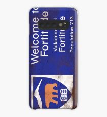 Welcome to Fortitude Rusty Sign - Fortitude T-shirt Case/Skin for Samsung Galaxy