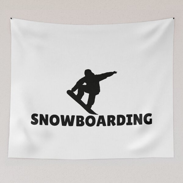Item preview, SNOWBOARDING (1) - BLACK designed and sold by ArtsyCity.