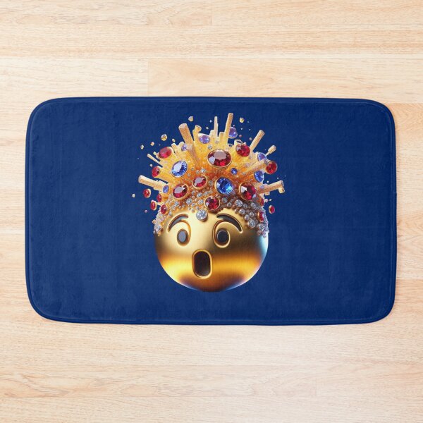 Item preview, Mind Blown Bling Emoji  designed and sold by Smileshigh.