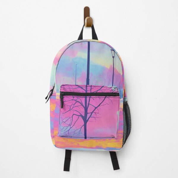 Item preview, Bright Pastel Icy Winter Sunset designed and sold by BubbleGalaxy.