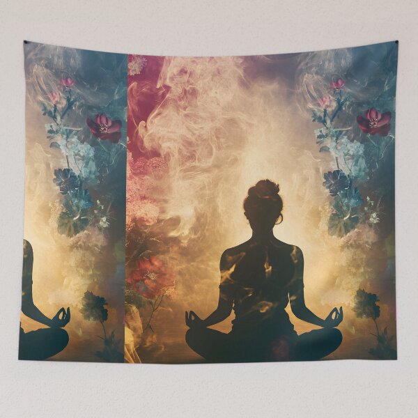 Item preview, Serenity in Bloom designed and sold by AI-Only Creations.