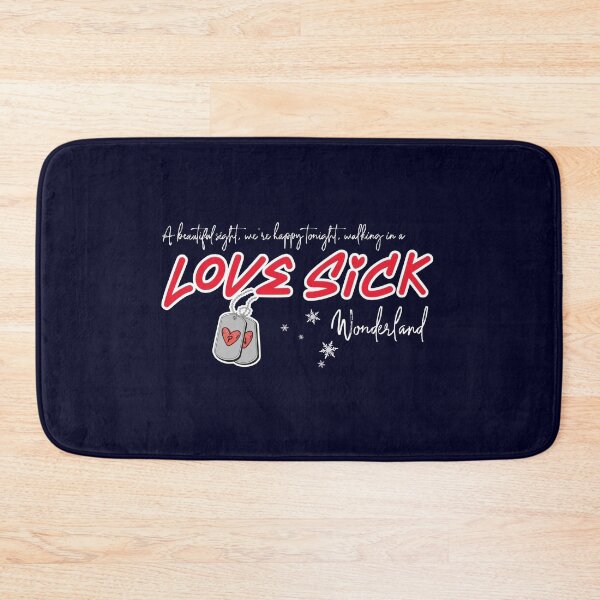 Item preview, Love Sick in Wonderland in Red designed and sold by Global Rainbow Engineers.