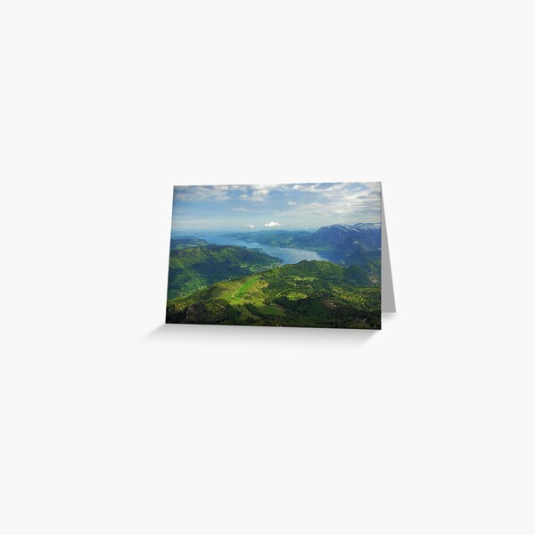 Attersee from Schafberg Greeting Card