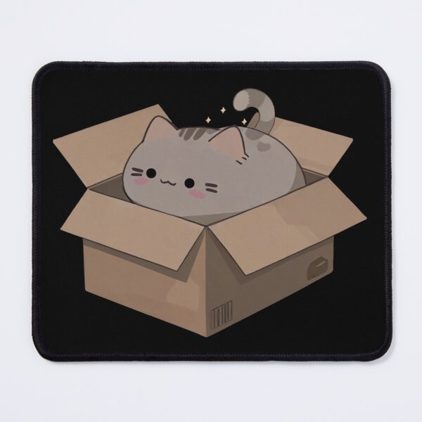 Item preview, Squishy Potato Cat in Box designed and sold by TheSwordMachine.