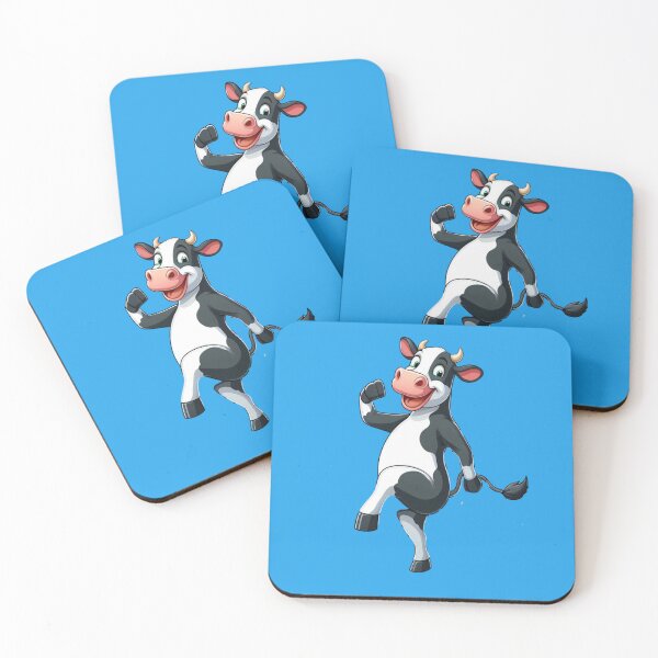 Item preview, Dancing Black and White Laughing Cow Design designed and sold by bonnieleigh6902.