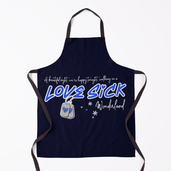 Item preview, Love Sick in Wonderland in Blue designed and sold by Global Rainbow Engineers.