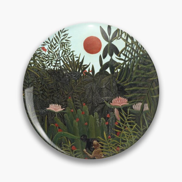 Item preview, Jungle with Setting Sun designed and sold by Craphe.